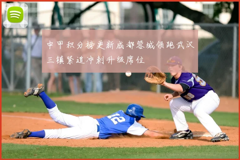 中甲积分榜更新成都蓉城领跑武汉三镇紧追冲刺升级席位